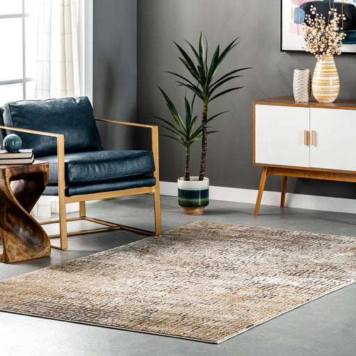 Gwenyth Classic Beige Mosaic Area Rug 160x230 cm