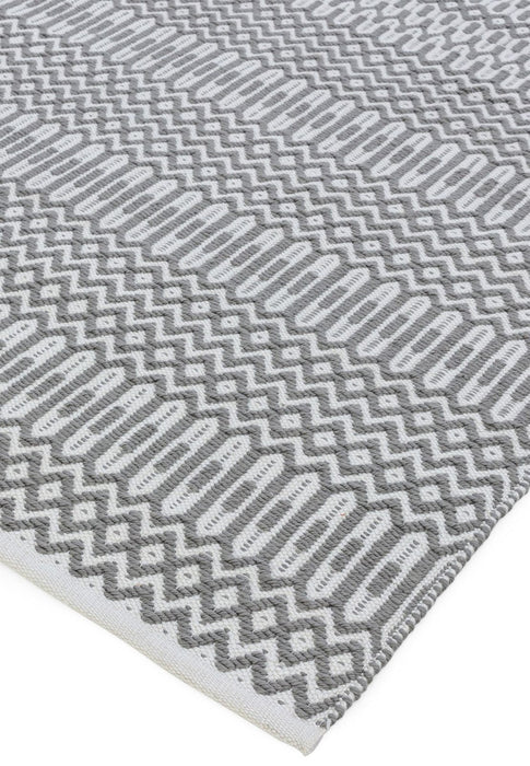 Halsey Grey Runner Rug