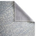 Hampton Tokyo Modern Abstract Distressed handgeweven wollen lichtblauw/ivoor vloerkleed