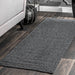 Hand-Braided Charcoal Area Rug for Indoor and Outdoor Use