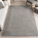 Hand-Braided Indoor Outdoor Rug 120x180 cm Salt And Pepper