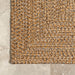 Hand-Braided Yellow Indoor Outdoor Rug 120x180 cm