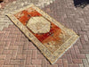 Hand Knotted 198cm x 98cm Vintage Anatolian Area Rug