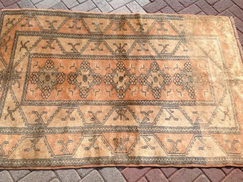 Hand Knotted Anatolian Area Rug 180cm x 118cm