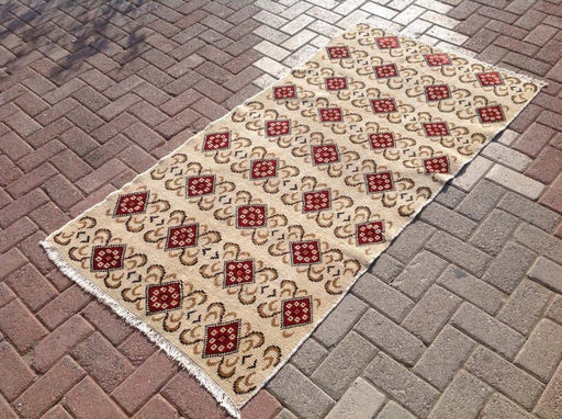 Hand Knotted Anatolian Area Rug 183cm x 96cm