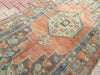 Hand Knotted Anatolian Area Rug 229x117 cm Vintage