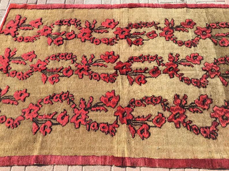 Hand Knotted Anatolian Area Rug 231cm x 165cm