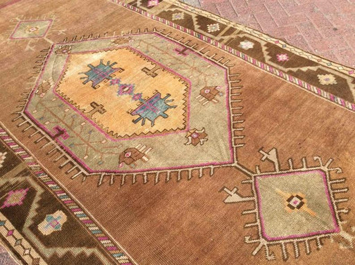 Hand Knotted Anatolian Area Rug 423cm x 168cm 1940s