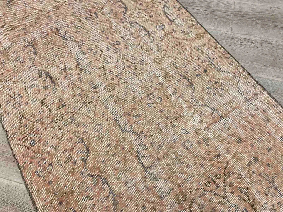 Hand Knotted Anatolian Oushak Runner Rug 308cm x 88cm