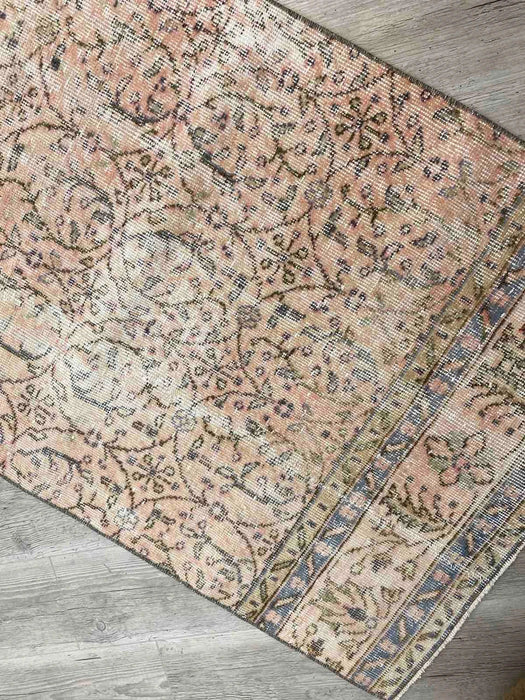 Hand Knotted Anatolian Oushak Runner Rug 308cm x 88cm
