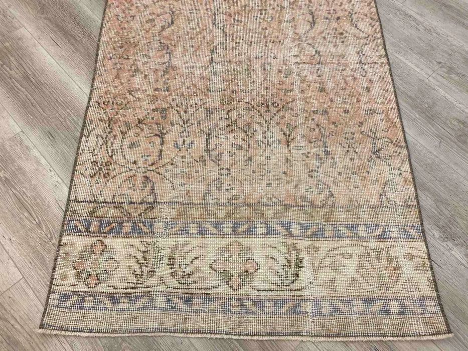 Hand Knotted Anatolian Oushak Runner Rug 308cm x 88cm
