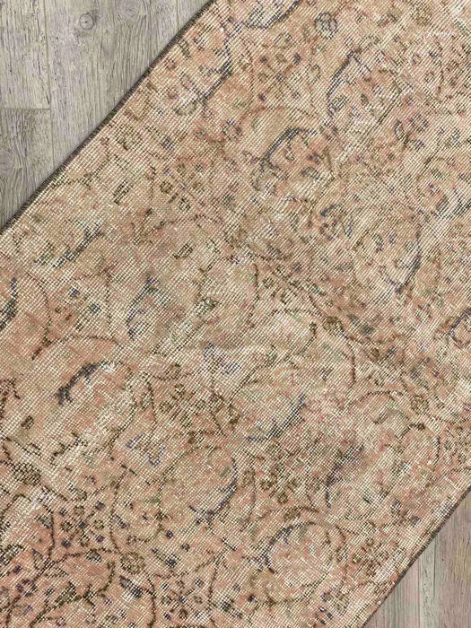 Hand Knotted Anatolian Oushak Runner Rug 308cm x 88cm