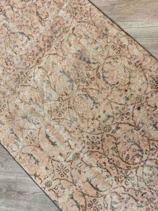 Hand Knotted Anatolian Oushak Runner Rug 308cm x 88cm