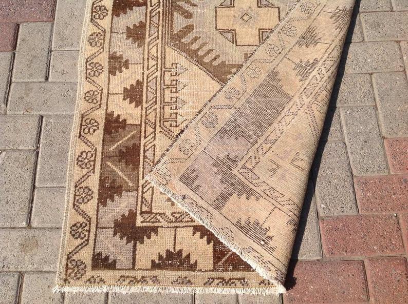 Hand Knotted Anatolian Tribal Area Rug 156cm x 96cm