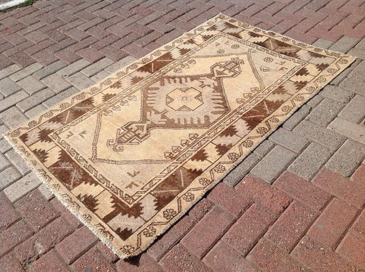 Hand Knotted Anatolian Tribal Area Rug 156cm x 96cm