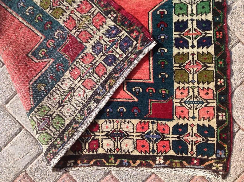 Hand Knotted Anatolian Tribal Area Rug 175cm x 114cm