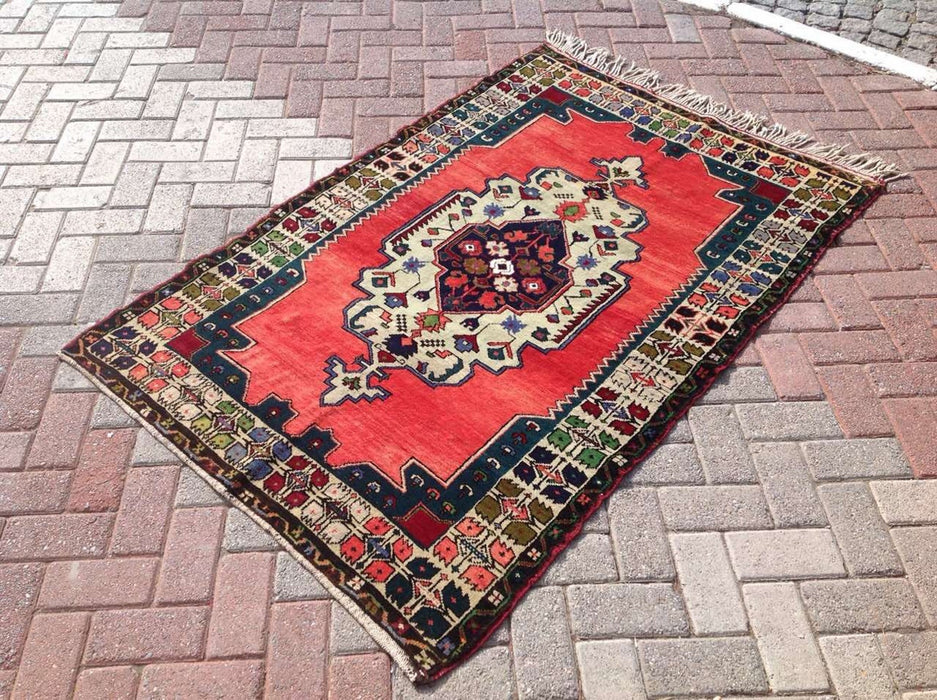 Hand Knotted Anatolian Tribal Area Rug 175cm x 114cm