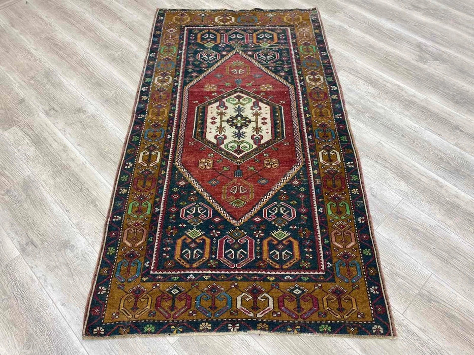 Hand Knotted Anatolian Tribal Area Rug 180cm x 100cm