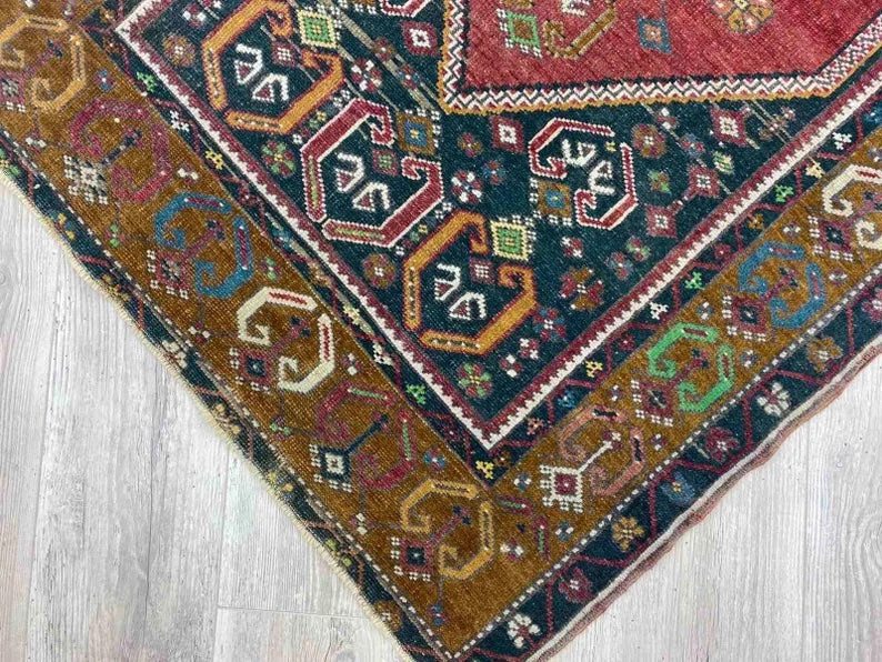 Hand Knotted Anatolian Tribal Area Rug 180cm x 100cm