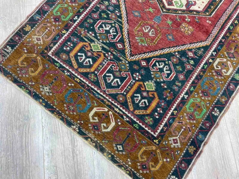 Hand Knotted Anatolian Tribal Area Rug 180cm x 100cm