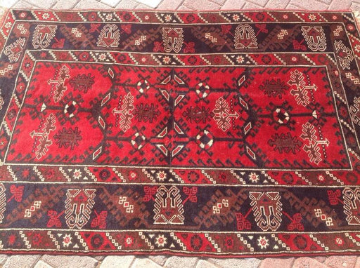 Hand Knotted Anatolian Tribal Area Rug 190cm x 129cm