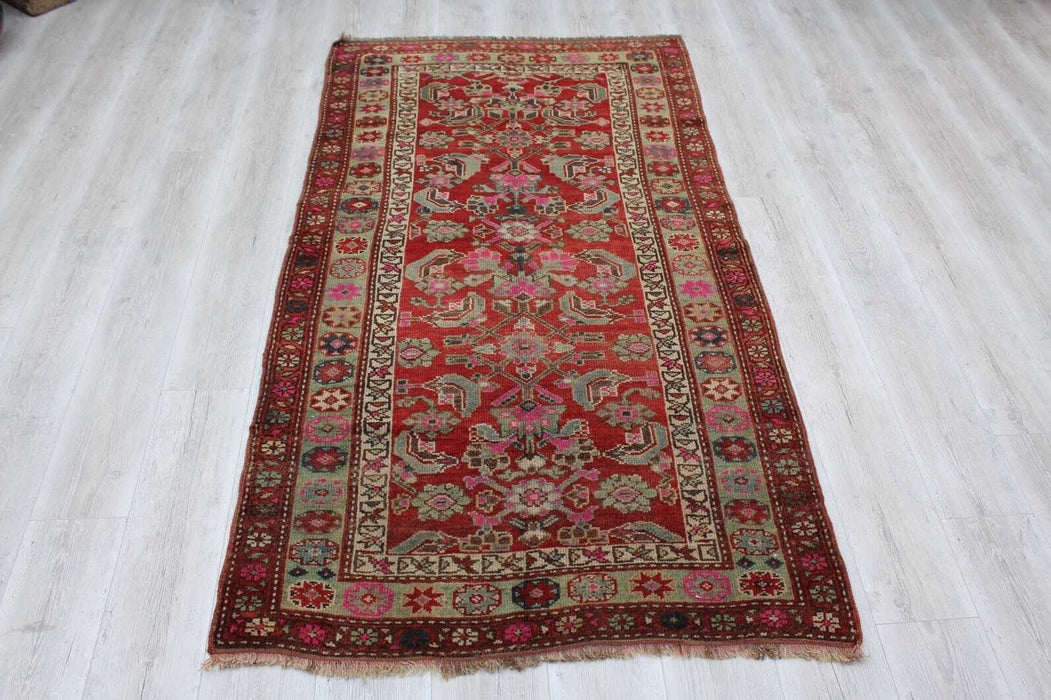 Hand Knotted Anatolian Tribal Area Rug 207cm x 112cm
