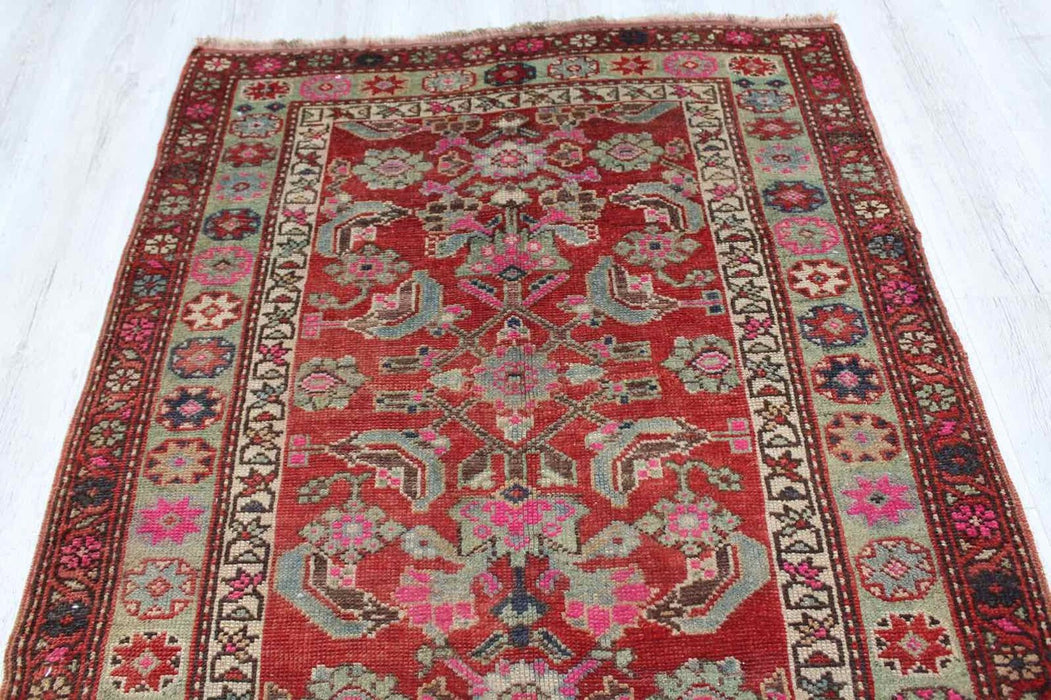 Hand Knotted Anatolian Tribal Area Rug 207cm x 112cm