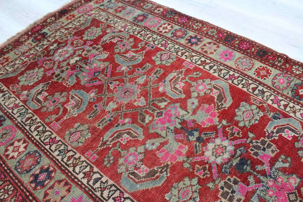 Hand Knotted Anatolian Tribal Area Rug 207cm x 112cm