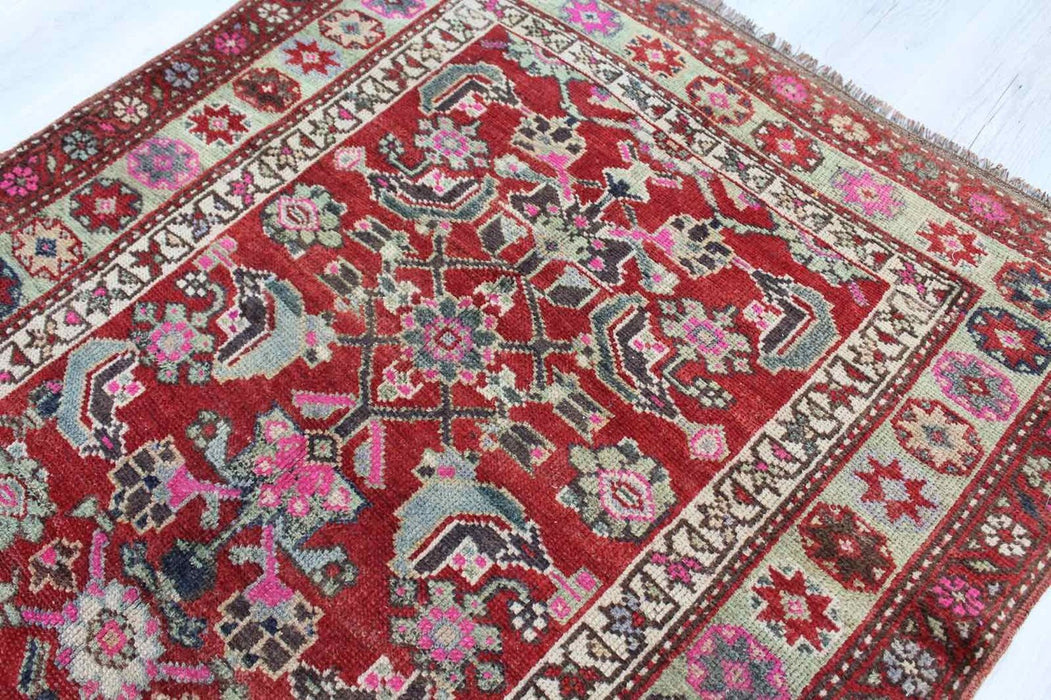 Hand Knotted Anatolian Tribal Area Rug 207cm x 112cm