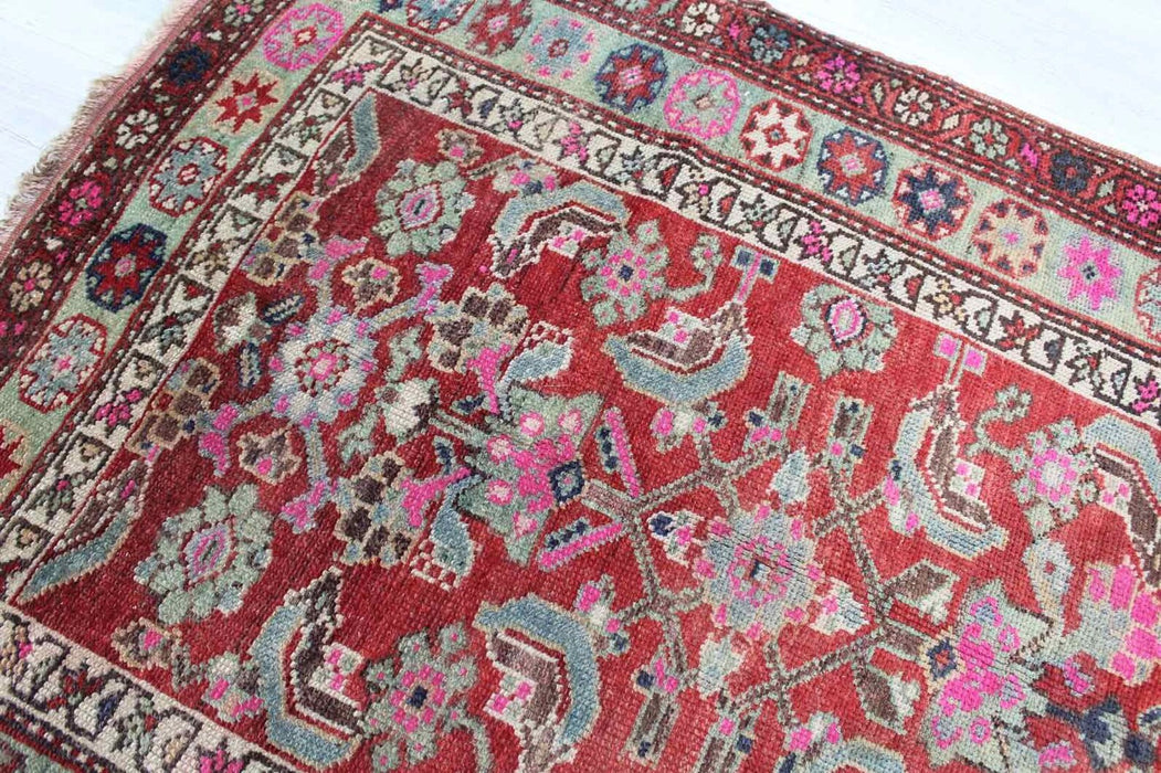 Hand Knotted Anatolian Tribal Area Rug 207cm x 112cm