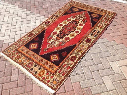 Hand Knotted Anatolian Tribal Area Rug 209cm x 119cm