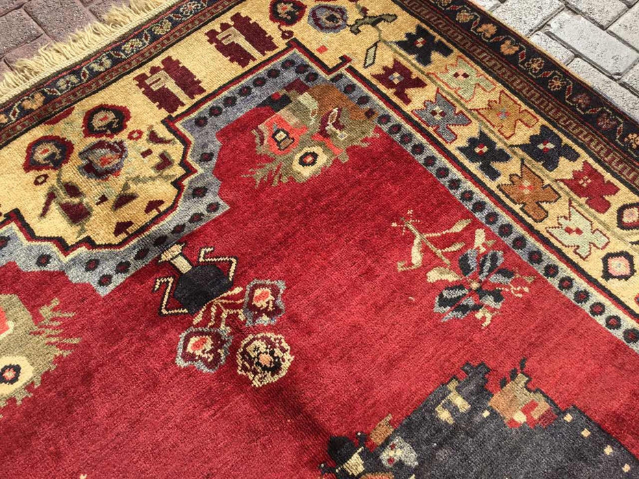 Hand Knotted Anatolian Wool Area Rug 282cm x 167cm
