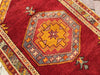 Hand Knotted Area Rug 145cm x 81cm Vintage Anatolian Design