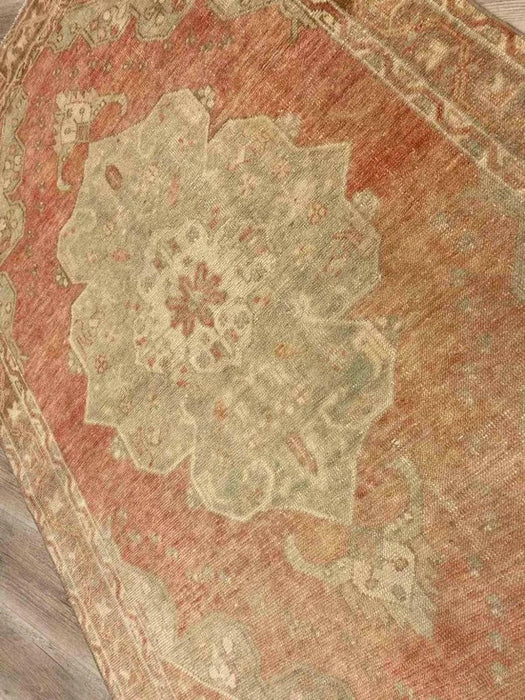 Hand Knotted Area Rug 182cm x 121cm Vintage Anatolian Design