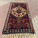 Hand Knotted Area Rug 213cm x 106cm Vintage Anatolian Design