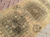 Hand-Knotted Oushak Runner Rug 267Cm X 86Cm Vintage 1960s