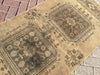 Hand-Knotted Oushak Runner Rug 267Cm X 86Cm Vintage 1960s