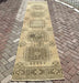 Hand-Knotted Oushak Runner Rug 267Cm X 86Cm Vintage 1960s