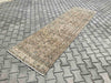 Hand Knotted Oushak Runner Rug 303cm x 93cm Vintage 1970s