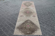 Hand Knotted Oushak Runner Rug 312cm x 93cm Vintage 1960s