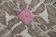 Hand Knotted Oushak Runner Rug 312cm x 93cm Vintage 1960s