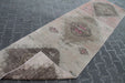 Hand Knotted Oushak Runner Rug 312cm x 93cm Vintage 1960s