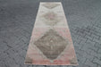 Hand Knotted Oushak Runner Rug 312cm x 93cm Vintage 1960s