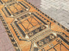 Hand Knotted Oushak Runner Rug 343cm x 95cm