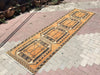Hand Knotted Oushak Runner Rug 343cm x 95cm