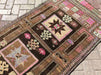 Hand Knotted Oushak Runner Rug 347cm x 90cm Vintage 1960s