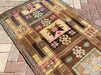 Hand Knotted Oushak Runner Rug 347cm x 90cm Vintage 1960s