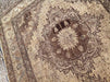 Hand Knotted Oushak Runner Rug 350cm x 147cm Vintage