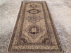Hand Knotted Oushak Runner Rug 350cm x 147cm Vintage