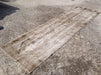 Hand Knotted Oushak Runner Rug 358 Cm X 101 Cm